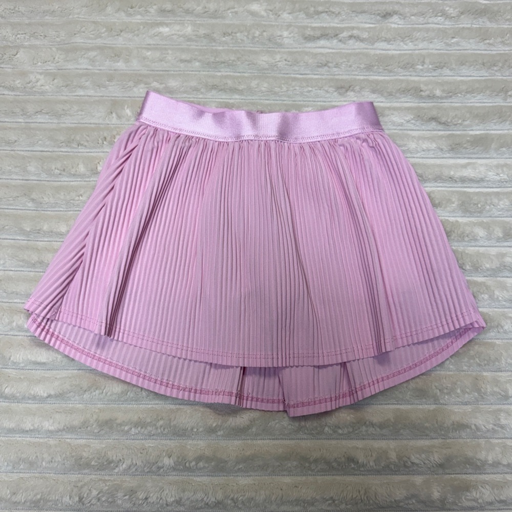 all in motion: Girls' Pink Pleated Active Skort, Size S (6/7) - Picture 3 of 6